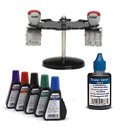 STAMP INK AND STAMP RACKS